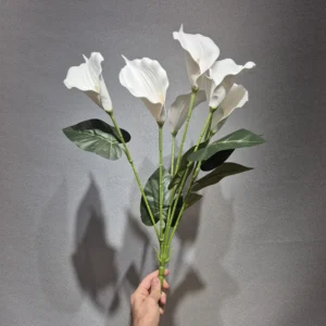 گل مصنوعی مدل شاخه شیپوری لمسی